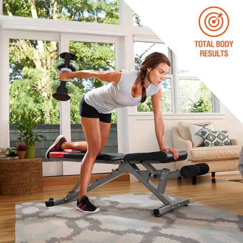 SKOK 25/55 lbs Pair Adjustable Dumbbells Set, Adjustable Weights Dumbbells Set for Men and Women with Anti-Slip Fast Adjust Weight by Turning Handle Dumbbell with Tray - color: 55lbs-Colorful-Pair