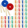 8.53 FT Jump Ropes for Kids Adults Adjustable Cotton Skipping Rope with Wooden Handle for End of The School Training Multiplayer Double Dutch Jump Rope Exercise Outdoor Fun School Sport Gift