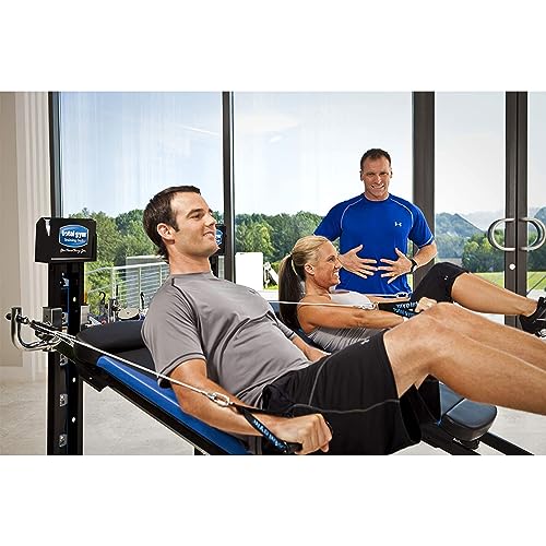 Total Gym - color: Black, Blue, Chrome, size: XLS
