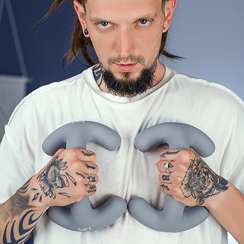 STONESAM home training Equipment | Multi-function hand weight kettlebell/dumbbell weights - color: Gray