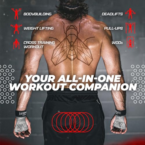 JerkFit Fly Grips, 2 Finger Vegan Gymnastics Grips - Pull Up Grips for Cross Training Hand Protection - Hand Grips for Gymnastics Bars, Palm Guards for Athletes to Prevent Rips and Blisters - size: Small