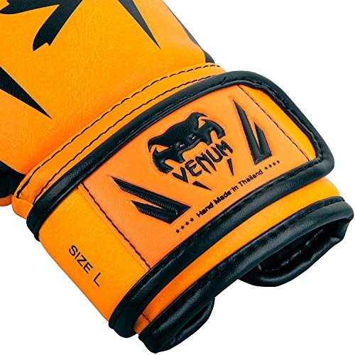 Venum Venum Elite Boxing Gloves Kids - color: Neo Orange, size: Medium