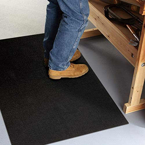 LINLA Premium Absorbent Oil Mat Contains Liquid Garage Floor Mat, Reusable, Washable, Protects Garage Floor or Driveway Surface, Shop,Parking, 30x39 inches - size: 30" x 39"