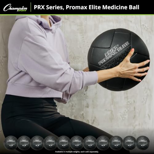 Champion Sports Rhino ProMax Elite Slam Ball - color: Promax Elite, size: 20 Pounds