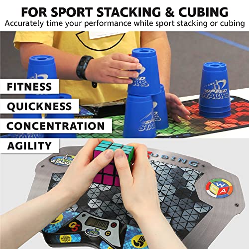 Speed Stacks G5 Timer | Official Sport Stacking and Cubing Association Timer | Accuracy to 0.001 Seconds, Batteries Included