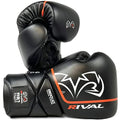 RIVAL Boxing RS1 2.0 Ultra Pro Sparring Gloves, Lace-up Closure - Super-Resistant Microfiber, Soft Inner Lining, and High-Density Padding - color: Black, size: 18 oz.