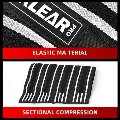 MANUEKLEAR Elbow Sleeves for Weightlifting, Adjustable Elbow Wraps for Weightlifting (XL(12.5"-14.5")) - size: XL(12.5"-14.5")
