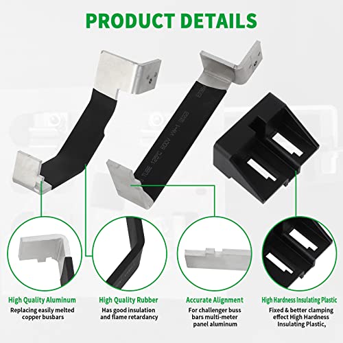 Buss Bars Rebuild Kit for Challenger Multi-Meter Panel A/C | Aluminum Construction, Main Breaker Panel, Complete Rebuild Kit - style: Breaker Panel
