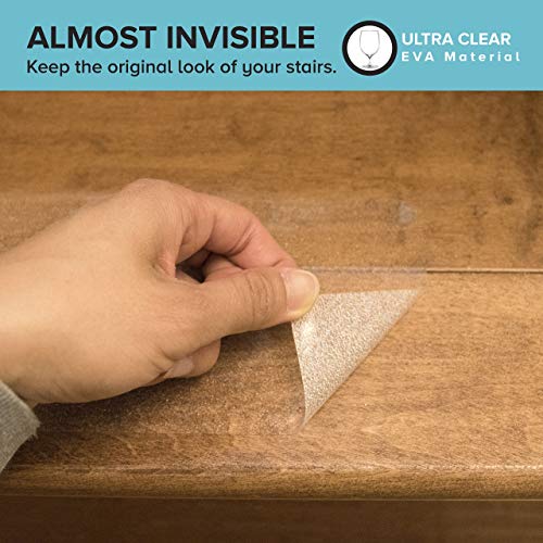 LifeGrip Anti Slip Transparent Anti Slip Tape, 2 inch by 38 feet, Non-Slip Traction Grip Tape to Tubs, Boats, Stairs, Clear, Soft, Comfortable for Bare feet (2" X 38') - color: Clear, size: 2" X 38'