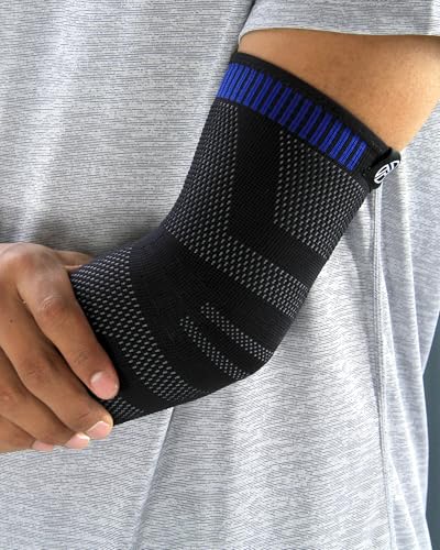 Pro-Tec Athletics 3D Compression Elbow Sleeve, Elbow Brace, Compression Sleeves, Pain Relief, Men & Women, Tennis Elbow Support, Easy to Use, Working Out - size: Large/X-Large