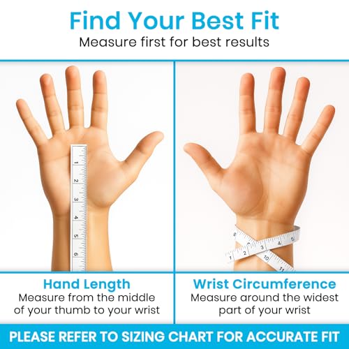 Arctic Flex Wrist & Thumb Ice Pack Wrap - Extra Strength Hot & Cold Therapy | Reusable Hand Freeze Sleeve - for Arthritis, Carpal Tunnel, Surgery, & Pain Relief (Fits Left & Right) - color: Blue, size: Large