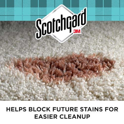 Scotchgard Rug & Carpet Cleaner, Fabric Cleaner Blocks Stains, Cleaning Sprays Make Cleanup Easier, 14 oz