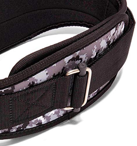 Schiek Sports 2006 Nylon 6 Inches Weight Lifting Belt - Support Belt for Power Lifting - color: Digi Camo, size: Small