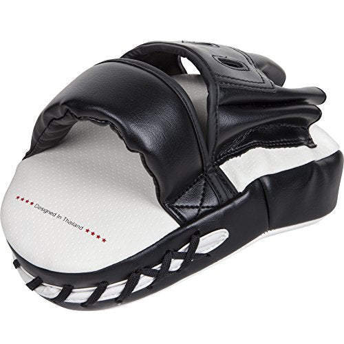 Venum Light Focus Mitts - color: Black/White
