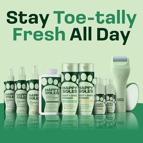 Shoe Deodorizer Spray for Gym Gear & Smelly Shoes Caused by Stinky Feet - Strong Odor Fighter for Sneakers, Boots, and Sandals - Fresh Smell, Refreshing Shoe Spritz 4oz (Eucalyptus Mint)