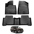 Cartist Floor Mats Compatible with Hyundai Santa FE 2013-2018 All Weather 2 Row Floor Mats Carpet Protection 3D TPE Odorless - size: 3)Hyundai Santa FE【2013-2018】