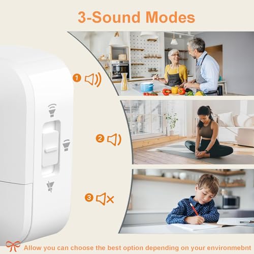 Visual Timer for Kids & Adults – Digital Kitchen Countdown Timer with Progress Bar, Magnetic Timer for Cooking, Classroom, Study & Gym – 99-Hour, Adjustable Volume