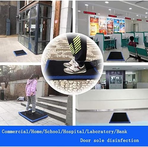 Shoe Soles Disinfecting Floor Mats - Sponge Entrance Mat, Shoe Sanitizer Mat for Hospital, Laboratory, Indoor/Outdoor Use (40x70cm) - size: 40x70cm