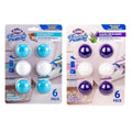 Clorox Fraganzia Deodorizing Balls Bundle - Battery-Free Odor Eliminators for Shoes, Gym Bags, Closets, Lockers, Hampers & Drawers, Fresh Ocean Breeze and Lavender with Eucalyptus, 6 Count Each