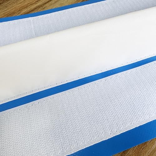 Sumery 3ft/6ft Air Mat Tumble Track Connector Tape for Inflatable Tumbling Gymnastic/Yoga/Camping White（NEW） (40) - color: Blue