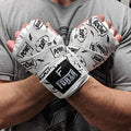 Forza Sports 180" Mexican Style Boxing and MMA Handwraps - color: Comic Book White