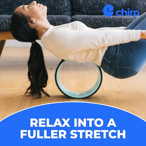 Chirp Wheel+ Foam Roller 4-Pack, Back & Neck Pain Relief, Mint | Back Roller Wheel Set, Foam Roller for Back Pain, Spine Decompression, 4/6/10/12 in, Neck and Muscle Recovery - size: 4-Pack Mint