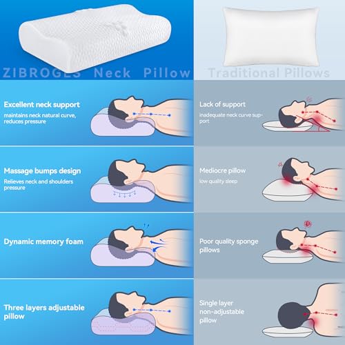 Pillow 16x24 inches - Hotel Down Bed Pillow for Sleeping, Bed Pillow for Back, Stomach, Side Sleepers - size: 16 x 24 inches