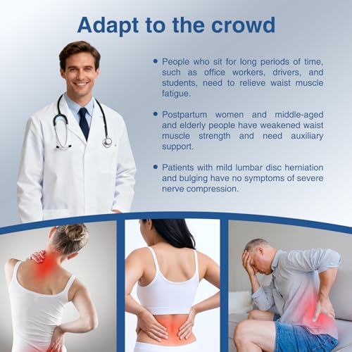 Back Stretcher for Lower Back Pain Relief, Adjustable Lumbar Traction Device, Ergonomic Spine Board with Acupressure Points, Back Massager for Spinal Decompression and Scoliosis - color: Blue