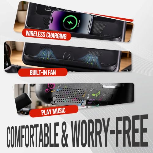 Fitvids Stair Stepper Machine, Commercial Grade Stair Climber with 15 Resistance Levels, Continuous Stair Stepping Machine for Cardio and Lower Body Workouts, LED Screen, Exercise Machine for Home Gym - color: Dark-Pro