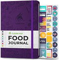 Clever Fox Food Journal - Daily Food Diary, Meal Planner to Track Calories & Nutrients, Weight Tracker Notebook, A5 (Purple) - color: Purple, size: A5 (5.8'' x 8.3'')