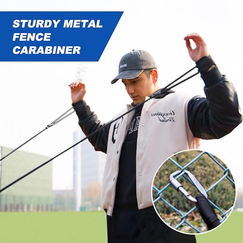 SunNordik Resistance Bands for Pitchers with Carry Bag | Baseball & Softball Training Gear, Build Arm Strength for Pitching & Throwing, Training Bands Suitable for All Skill Levels - size: 40LB (Elite Level)