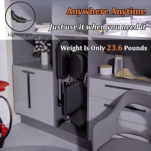 550 LBS Stainless Steel Stretch Machine, 240° Rotation Split Machine, Adjustable Leg Stretcher Machine with Silent Wheels, Leg Stretcher for Home/Gym/Yoga/Dancers, Split Machine for Flexibility - color: Black (New Version)