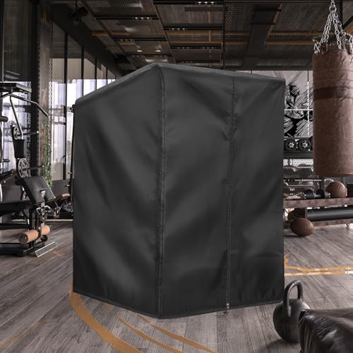 Squat Rack Cover with Waterproof Zipper, Protective Cover for Power Cage/Weight Lifting Rack/Weight Cage/Power Racks for Home Gym Equipment Storage-Indoor & Outdoor Use - size: Customized Size