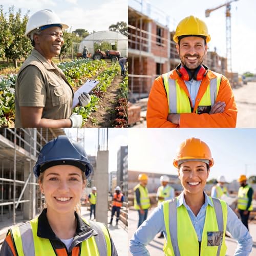 Hard Hat Sweatband, 9 Pack Hardhat Sweatband, Cotton Liner Hard Hat, Washable Sweatband for Hard Hats, Reusable Sweat Liners for Helmet Users - color: Black