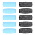 12 Pack Replacement Roller Refill Heads Compatible with Amope Pedi Refills Electronic Foot File (6 Extra Coarse & 6 Regular) - color: 6 Extra Coarse & 6 Regular