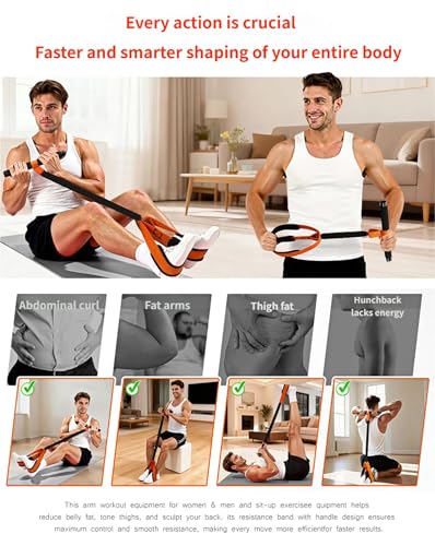 Multifunction Pedal Resistance Band with Handle,Tube/Petal/Foot/Full Body Resistance Bands with Handles,Multifunctional Foot Pedal Resistance Band,Leg Raise Straps. - color: Pink 55lbs