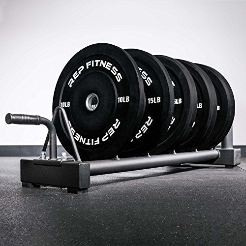 Rep Fitness Horizontal Bumper Plate Storage Rack 2.0