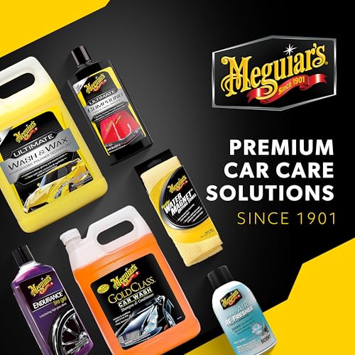 Meguiar's Foaming Floormat & Carpet Cleaner – Fabric, Floor Mat, All Weather Floor Mat & Carpet Cleaner Spray in One Product – Quickly and Effectively Remove Tough Stains, Dirt, and Grime, 16 oz