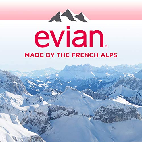 Evian Natural Spring Water, 1 L bottle, 12 pack - size: 33.8 Fl Oz (Pack of 12)