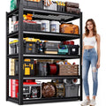 71"H Garage Shelving-3000LBS 5 Tier Storage Shelves,Adjustable Heavy Duty Metal Shelving Unit and Storage Large Wire Rack,Utility Steel Shelf For Shop Warehouse Industrial Pantry Basement 71"x35"x16" - size: Wire/35"Wx16"Dx71"H