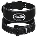 Farabi Sports Powerlifting Belt 100% Genuine Leather Weight Lifting Belt 4" wide Gym Belt Men and Women Weightlifting Belt for Gym Training Bodybuilding and Workout belt - size: Large