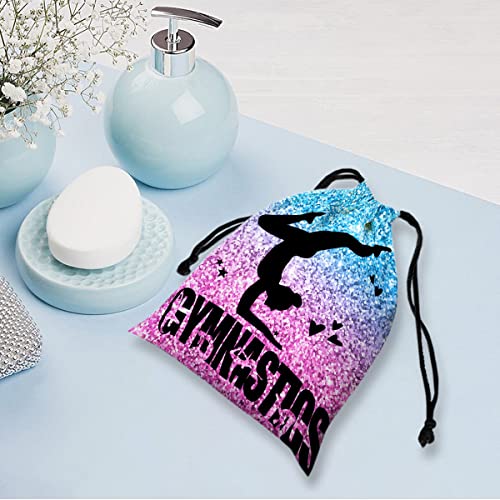 Gymnastics Drawstring Grip Bags Small Drawstring Bag Waterproof Gym Storage Pouch For Holding Gymnastics Grips - color: Gymnastics 2