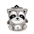Chalk Bag for Rock Climbing - Cute Chalk Bag for Bouldering, Gym, Indoor & Outdoor Climbing with Adjustable Belt, Brush Holder & Carabiner - style: Racoon
