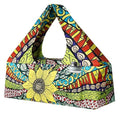 Yoga Mat Bag - Large Yoga Bag with Yoga Mat Strap, Zipper and Pockets - Yoga Bags and Carriers Fits All Your Stuff - Personalized Yoga Mat Bags for Women Fits Most Size Mats - color: Sunflower