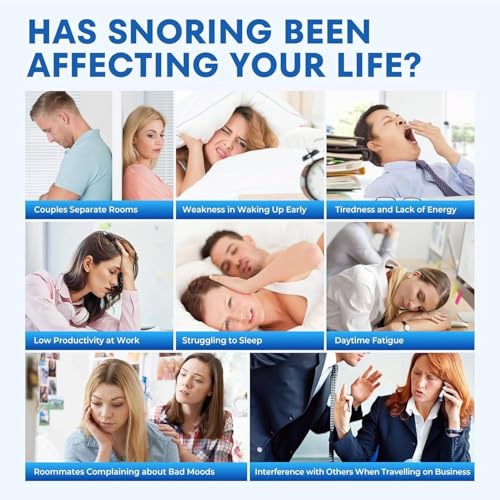 Anti Grinding Guard: Mouth Guard for Grinding Teeth at Night for Sleeping -Personalized Fit Night Guards - Food-Grade Eva Foam (Sky Transparent)