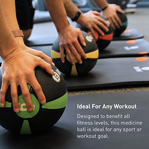 Body Sport Medicine Ball – Weighted Exercise Ball – at-Home Gym Equipment – Fitness Workout Ball – Cardio & Torso Strength Training - color: Purple, size: 4-Pound