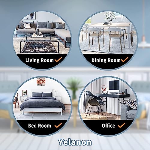Yelanon Furniture Sliders, 20 pcs-2 1/2” Round Self-Adhesive Furniture Sliders for Hardwoods Floors, Heavy Duty Movers Sliders, Reusable Furniture Moving Pads, Floor Protectors for Carpet - size: 20pcs 2.5"
