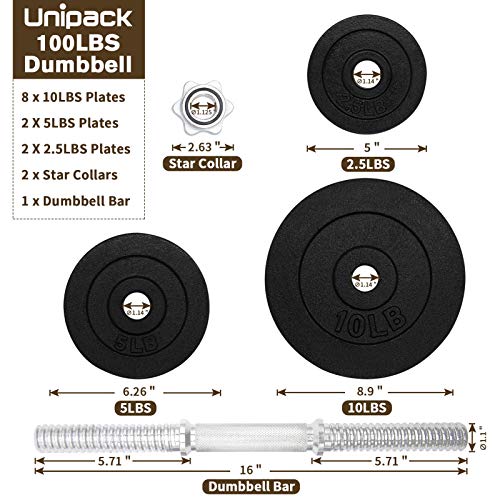 One Pair of Adjustable Dumbbells Kits-200lbs(2x100lbs)