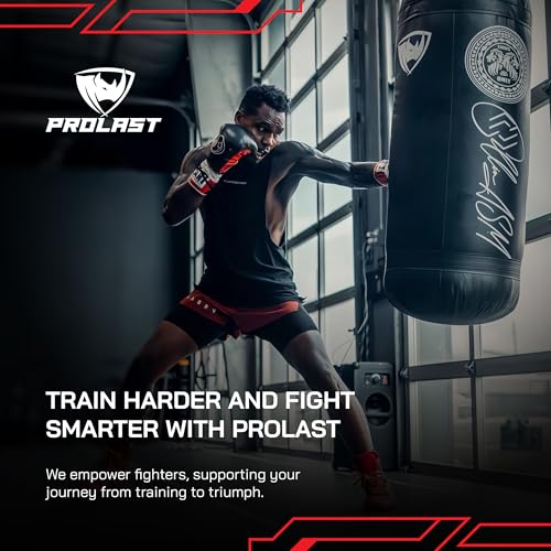 Angle Heavy Punching Bag for Adults, Hook and Uppercut, Boxing, MMA, Martial Arts, Muay Thai, 65 lbs, Rhino Logo - color: Black / Yellow, style: Unfilled