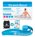 Ballet Stretch Bands for Flexibility, Strength and Dance Training | Ideal for Ballet, Gymnastics, Cheerleading and Pilates, Perfect for Practice, Training and Competitions - color: Blue